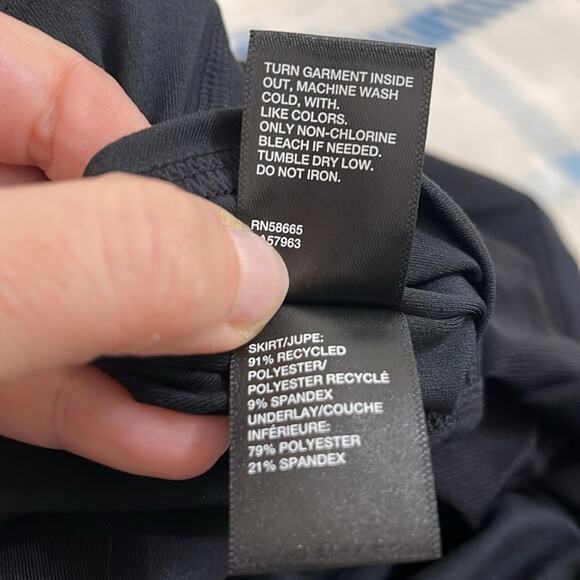 Zella Getaway Wrap Pockets Athletic Skort Women’s size S Black - Picture 8 of 8